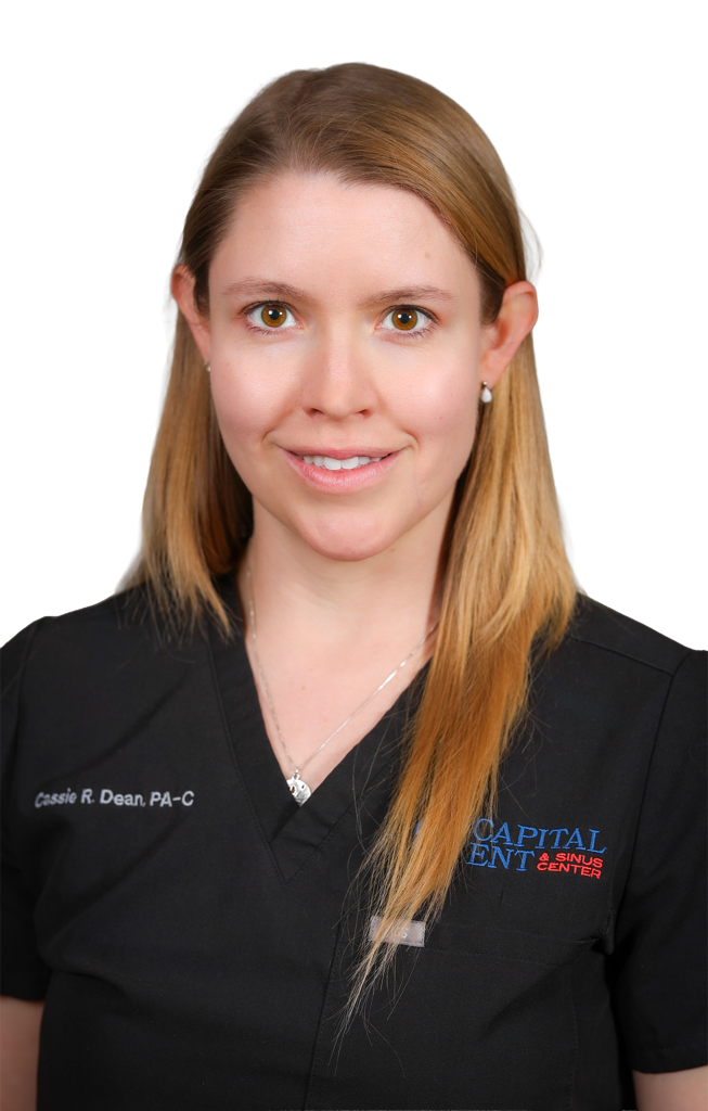 Cassie Dean, certified Physician Assistant at Capital ENT