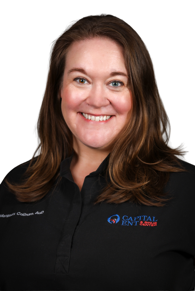 Margaux Colburn, AuD, board-certified audiologist at Capital ENT